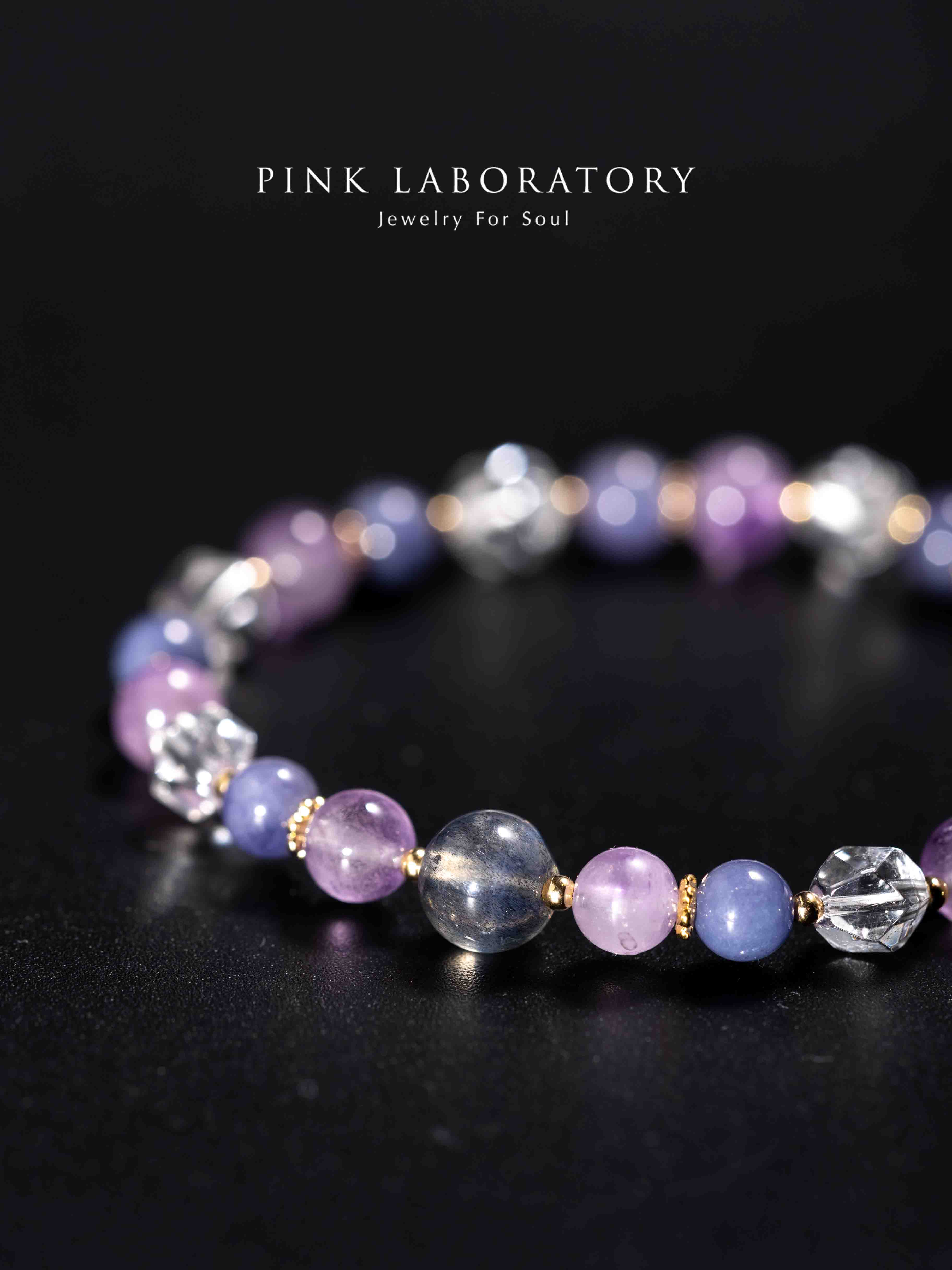 坦桑石薰衣草紫水晶手鍊