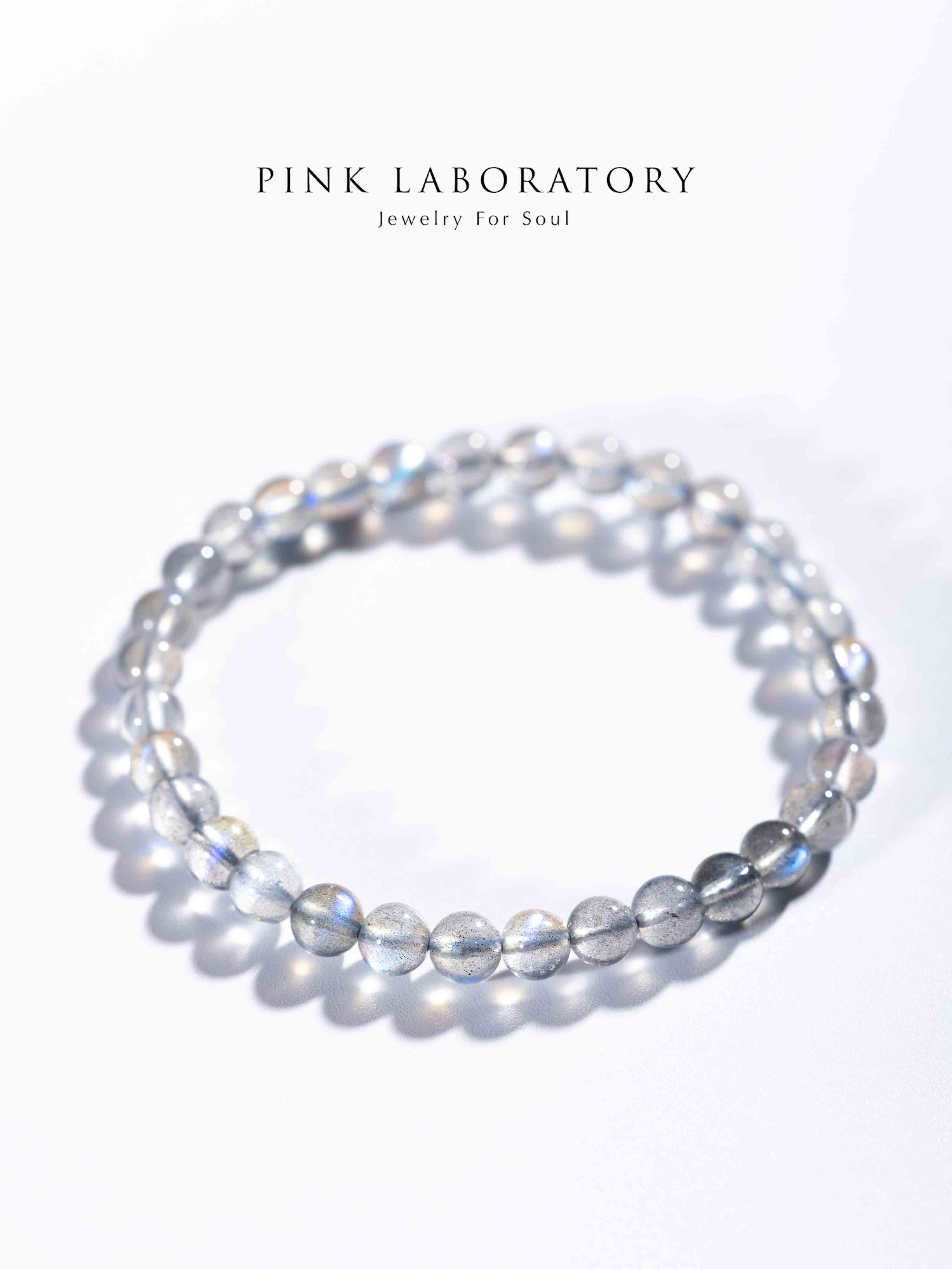 【微瑕疵福利品】拉長石6mm手鍊