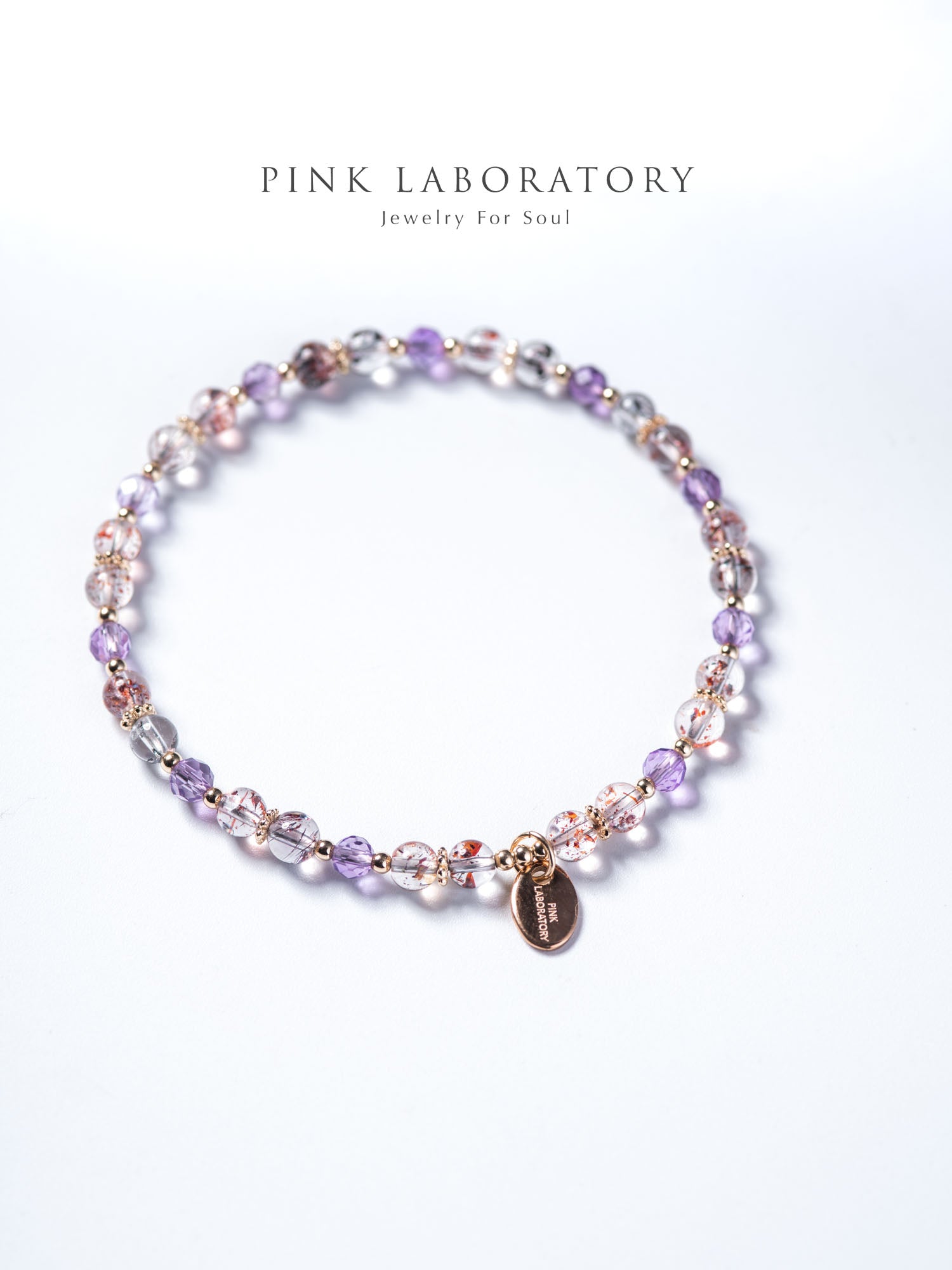 超級七紫水晶4mm手鍊