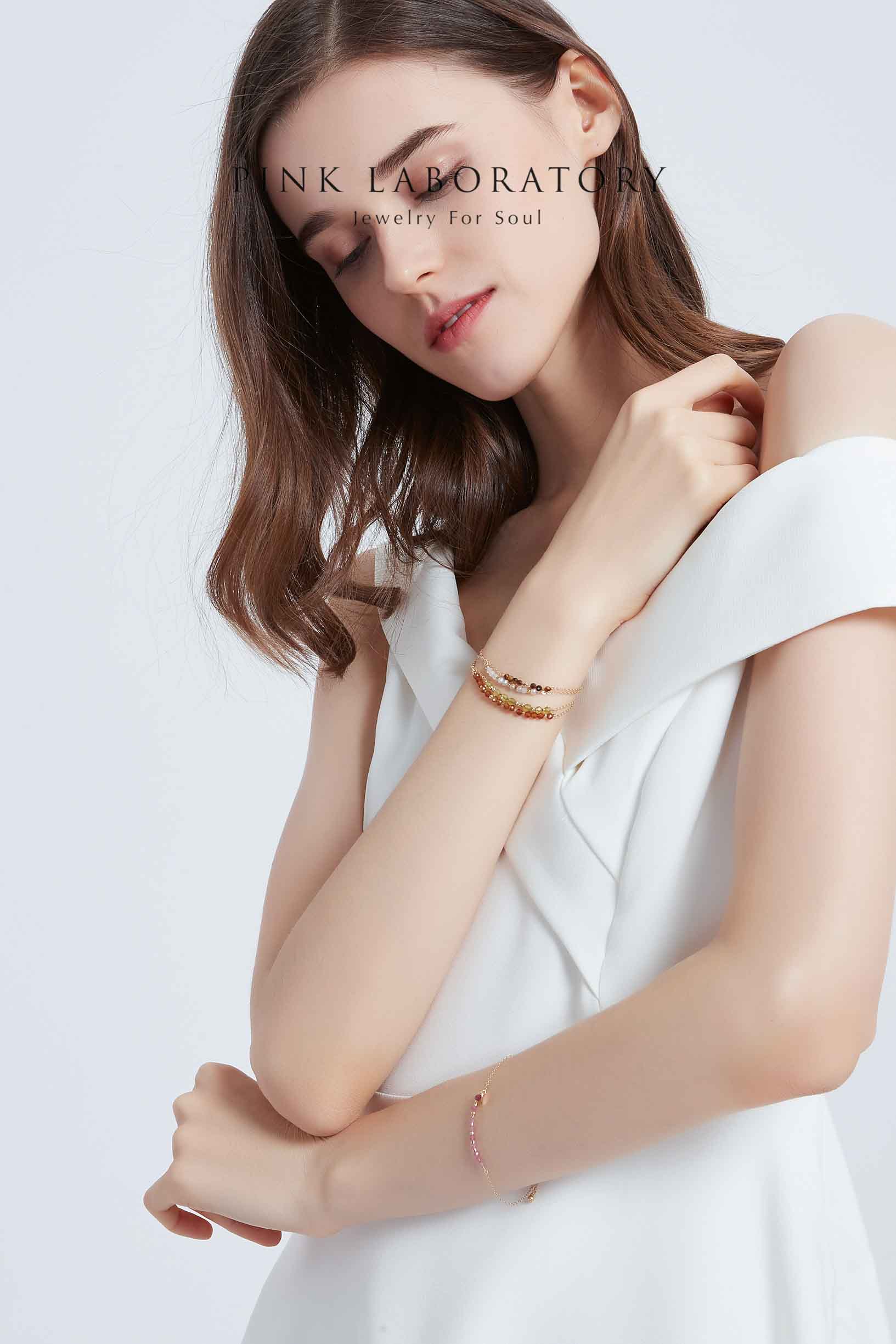 虎眼石手鍊 | 摩斯密碼客製字母