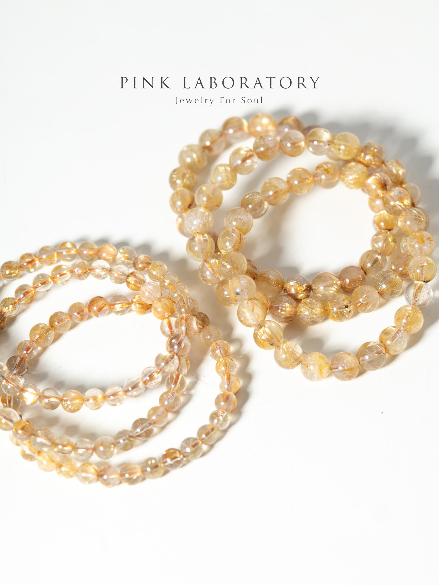 【微瑕疵福利品】5A金髮晶6mm 8mm手鍊