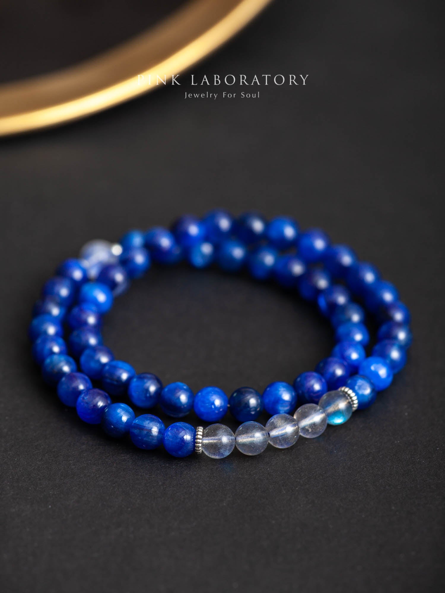 藍晶石月光石手鍊