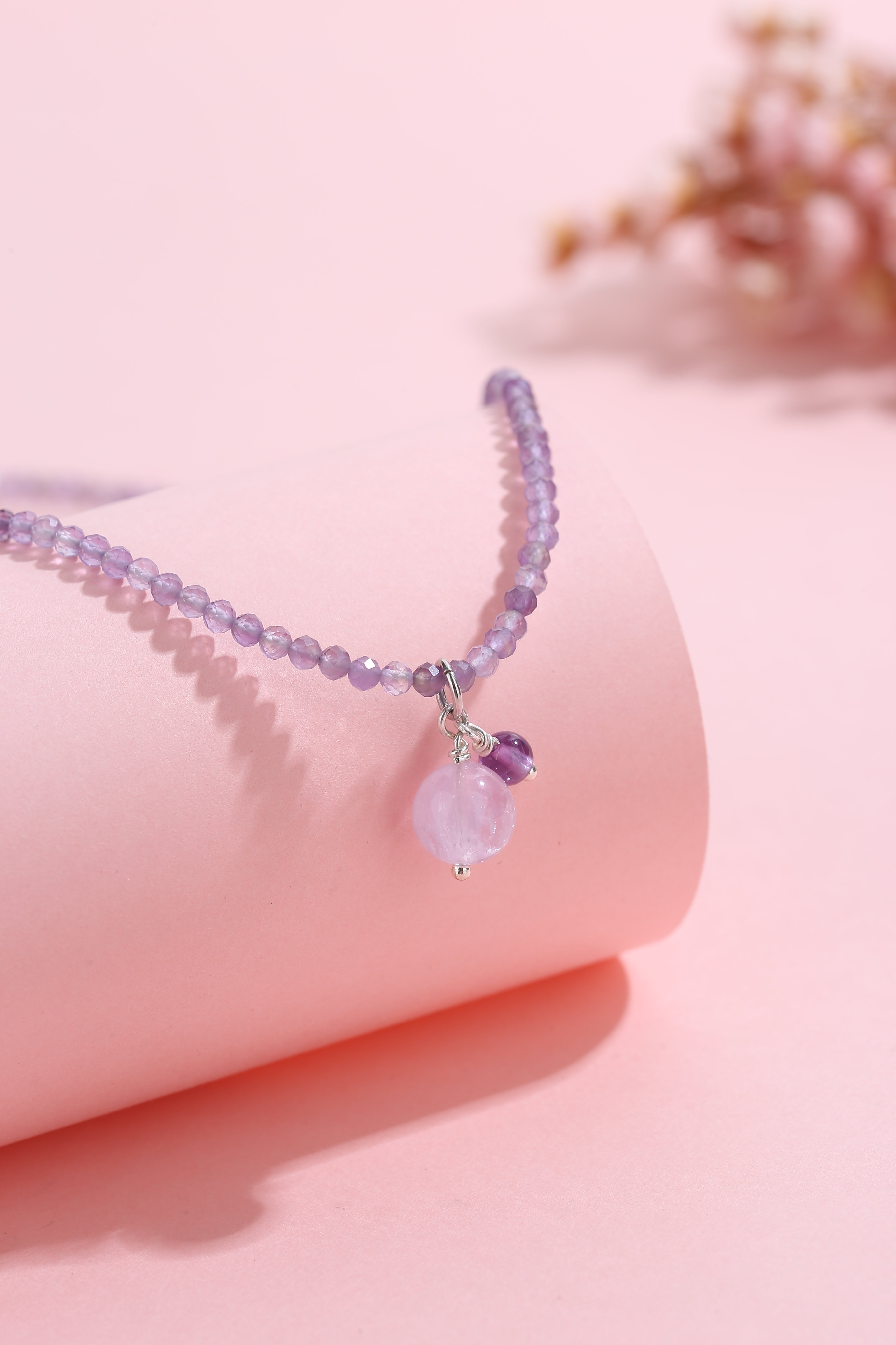 紫水晶925純銀項鍊