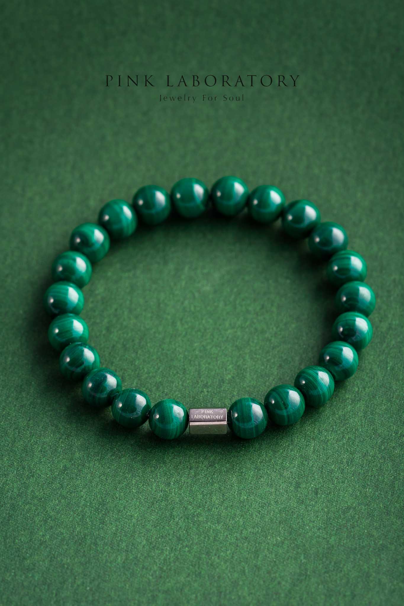 孔雀石8mm手鍊 Malachite b1028
