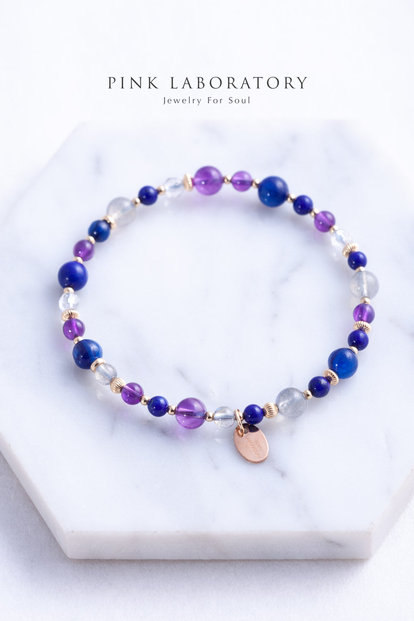 藍晶石青金石手鍊