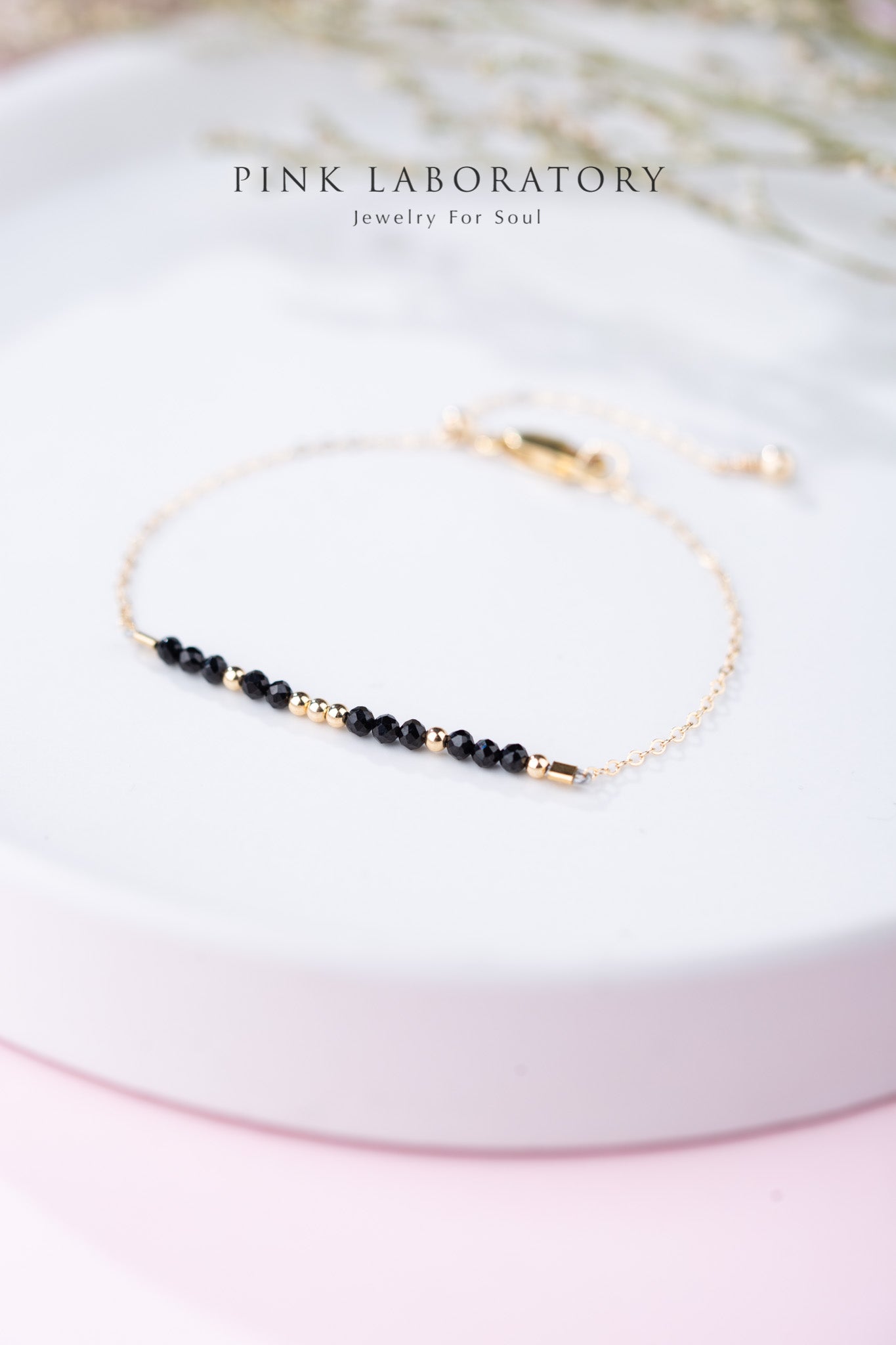 尖晶石手鍊 | 摩斯密碼客製字母