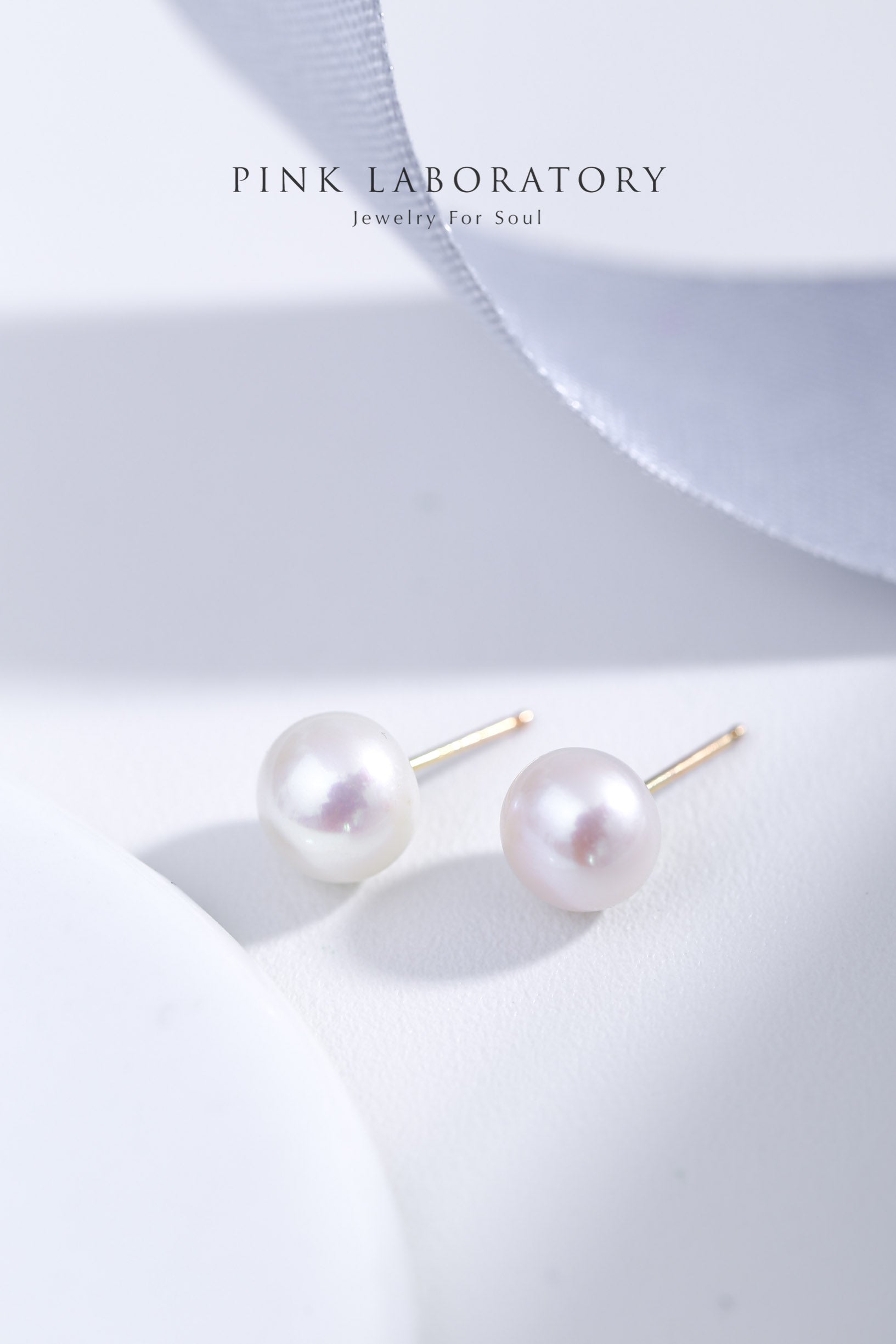 天然淡水珍珠925純銀精鍍亮澤白金耳環