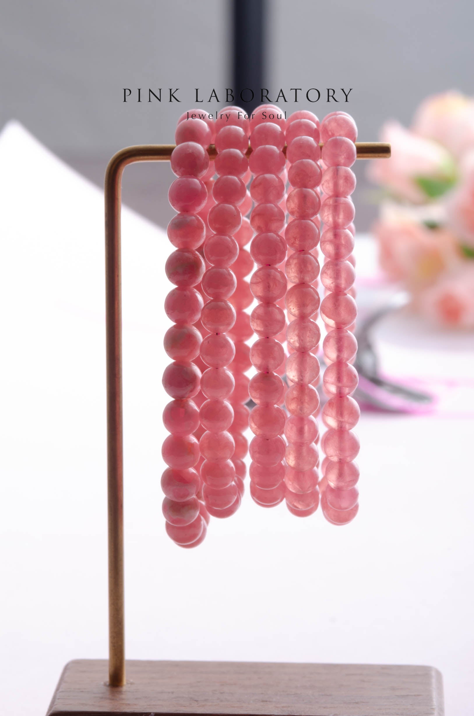 冰種紅紋石手鍊