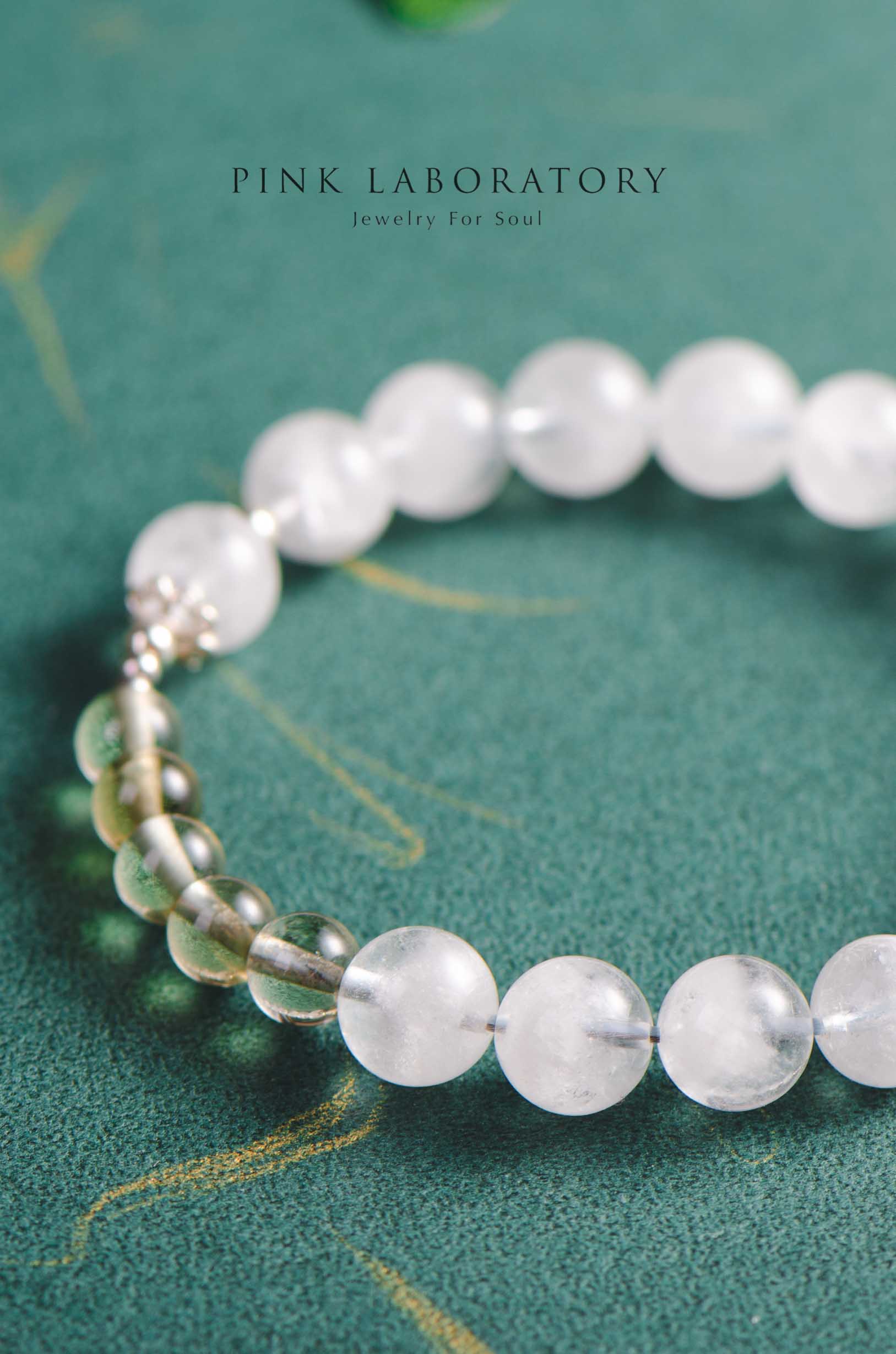 淨化 | 白幽靈黃水晶手鍊