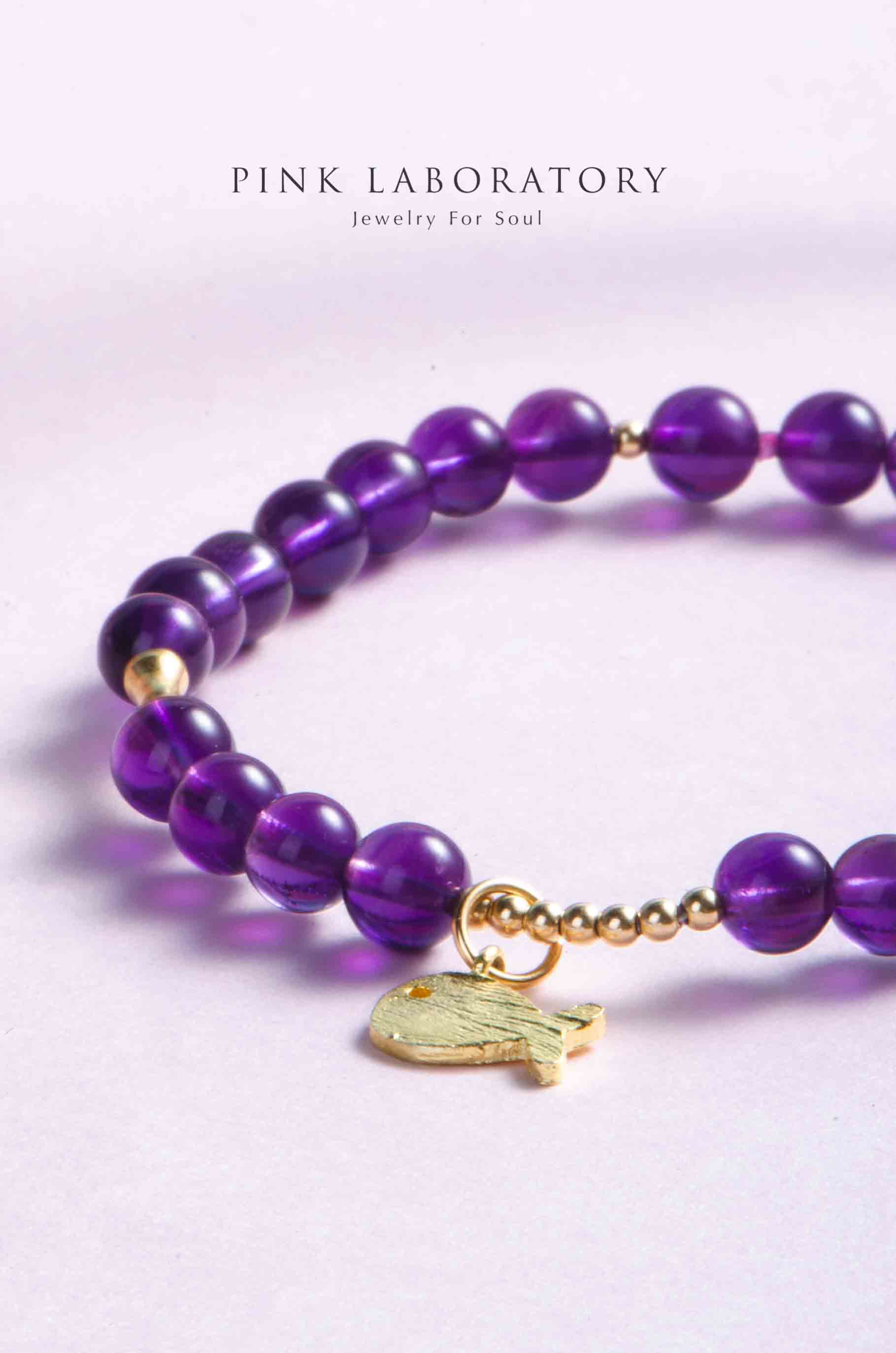 紫水晶手鍊 | 化身孤島的鯨