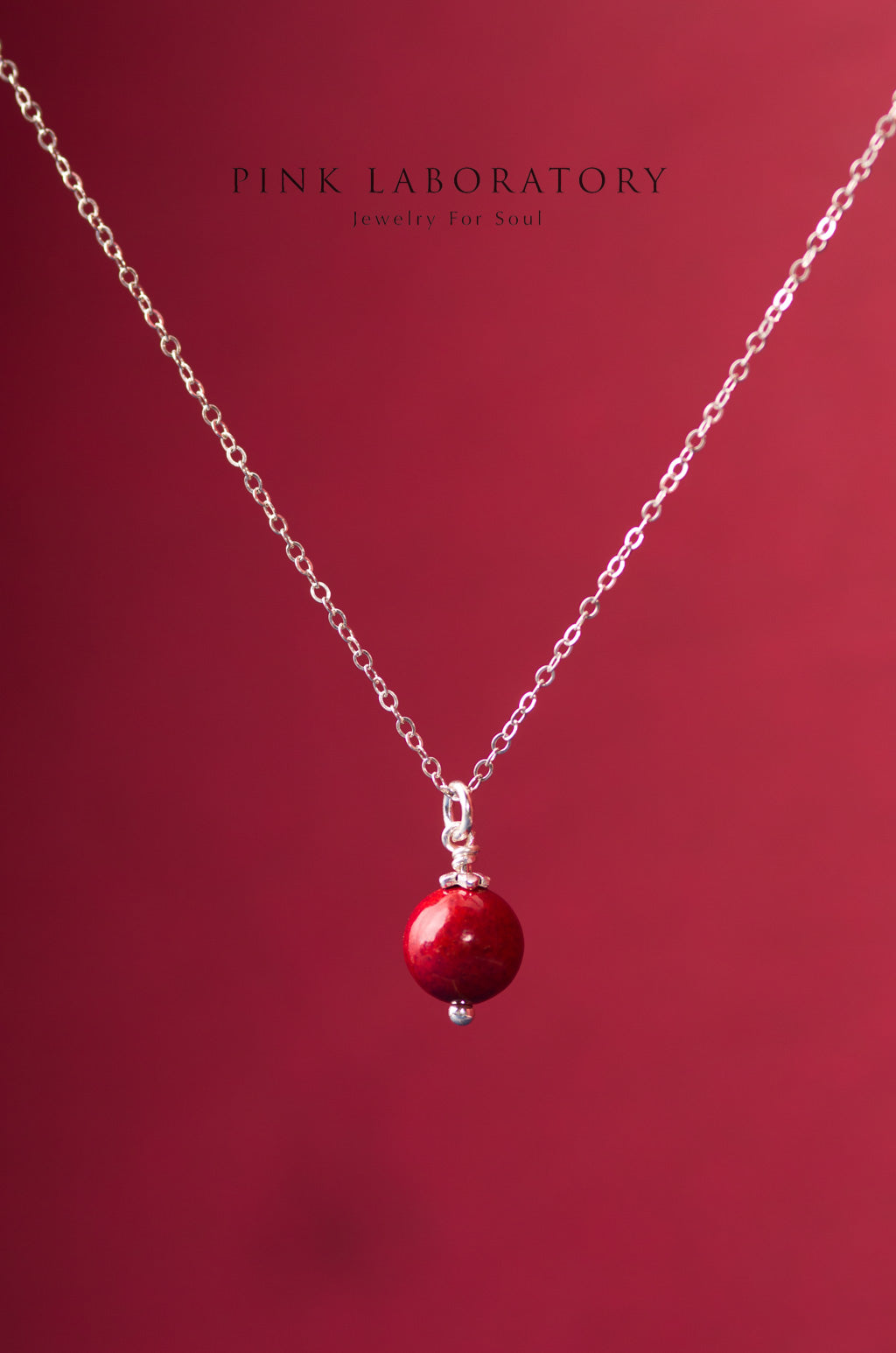 紫金砂硃砂吊墜 | 925純銀項鍊