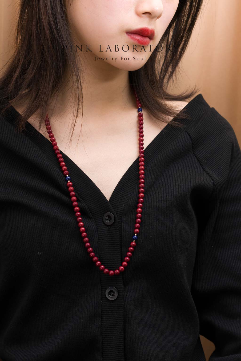 紫金砂硃砂 6mm多圈念珠手鏈 | 108佛珠