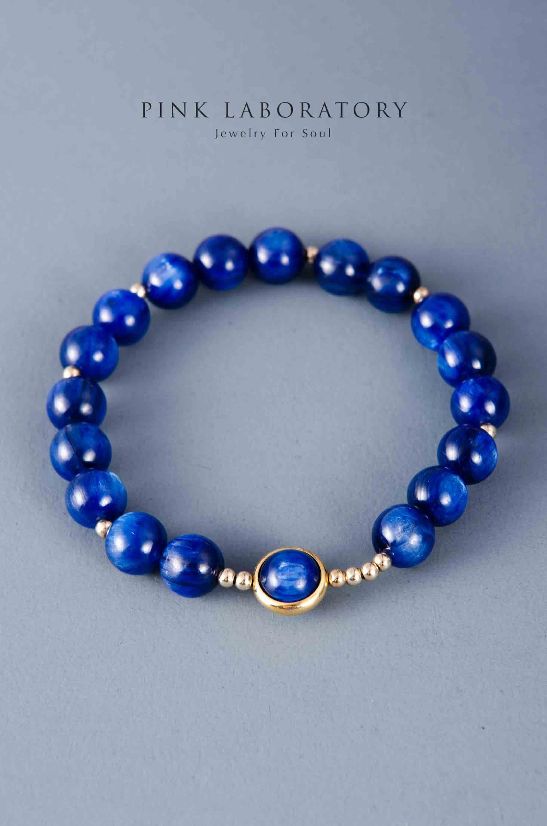 藍晶石14K包金手鍊 - Pink Laboratory