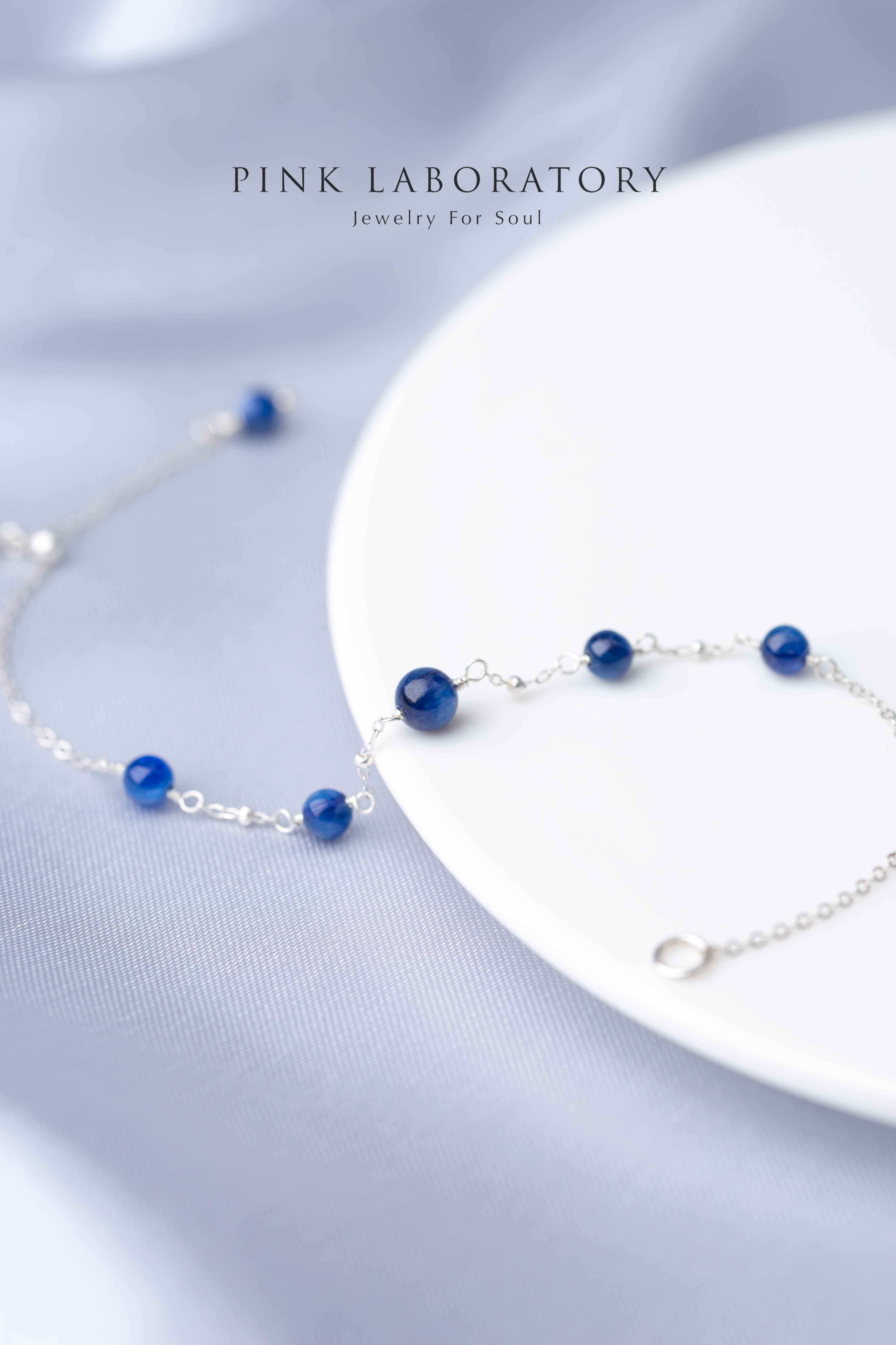 藍晶石手鍊 | 925純銀手鏈