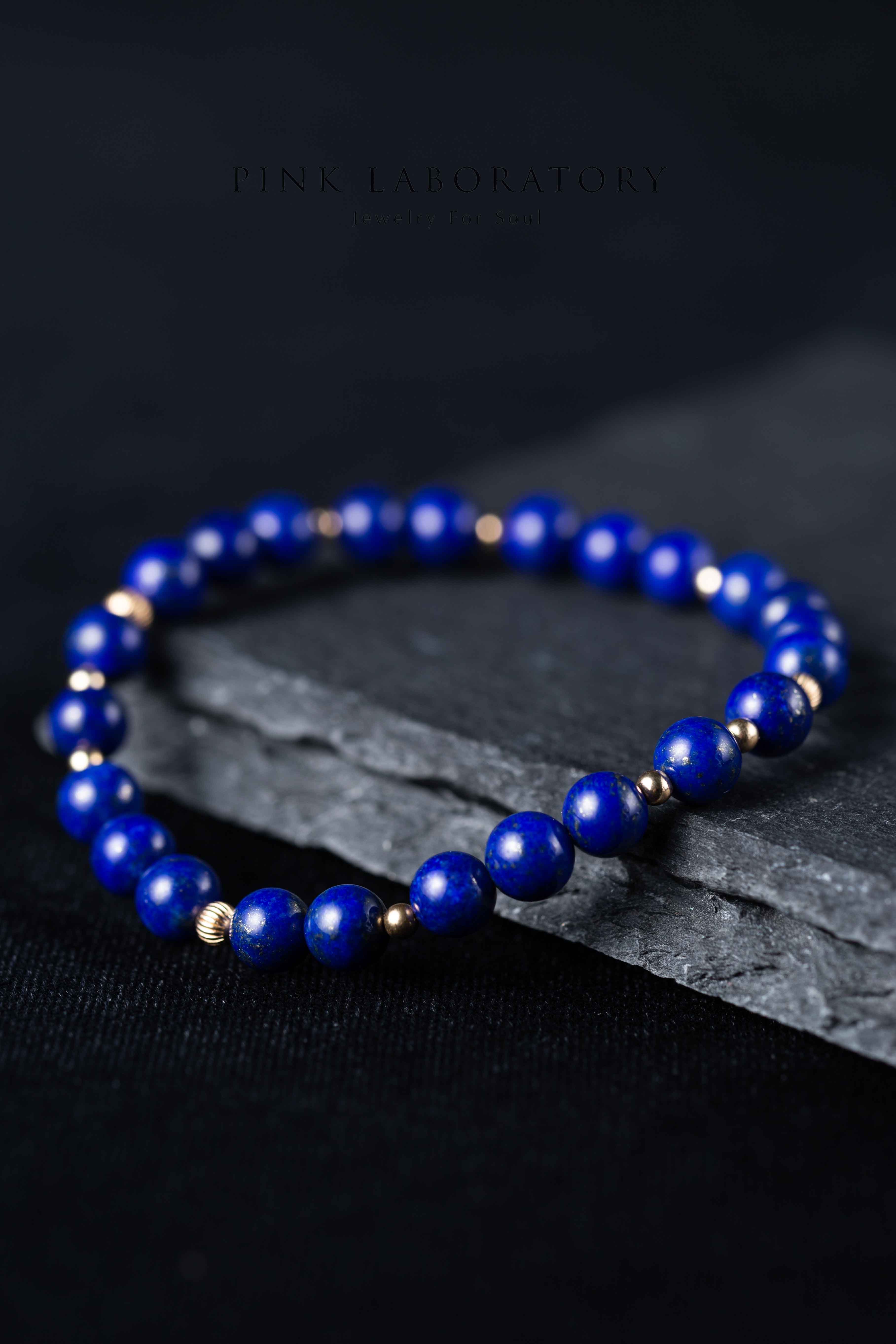 青金石14K包金手鍊