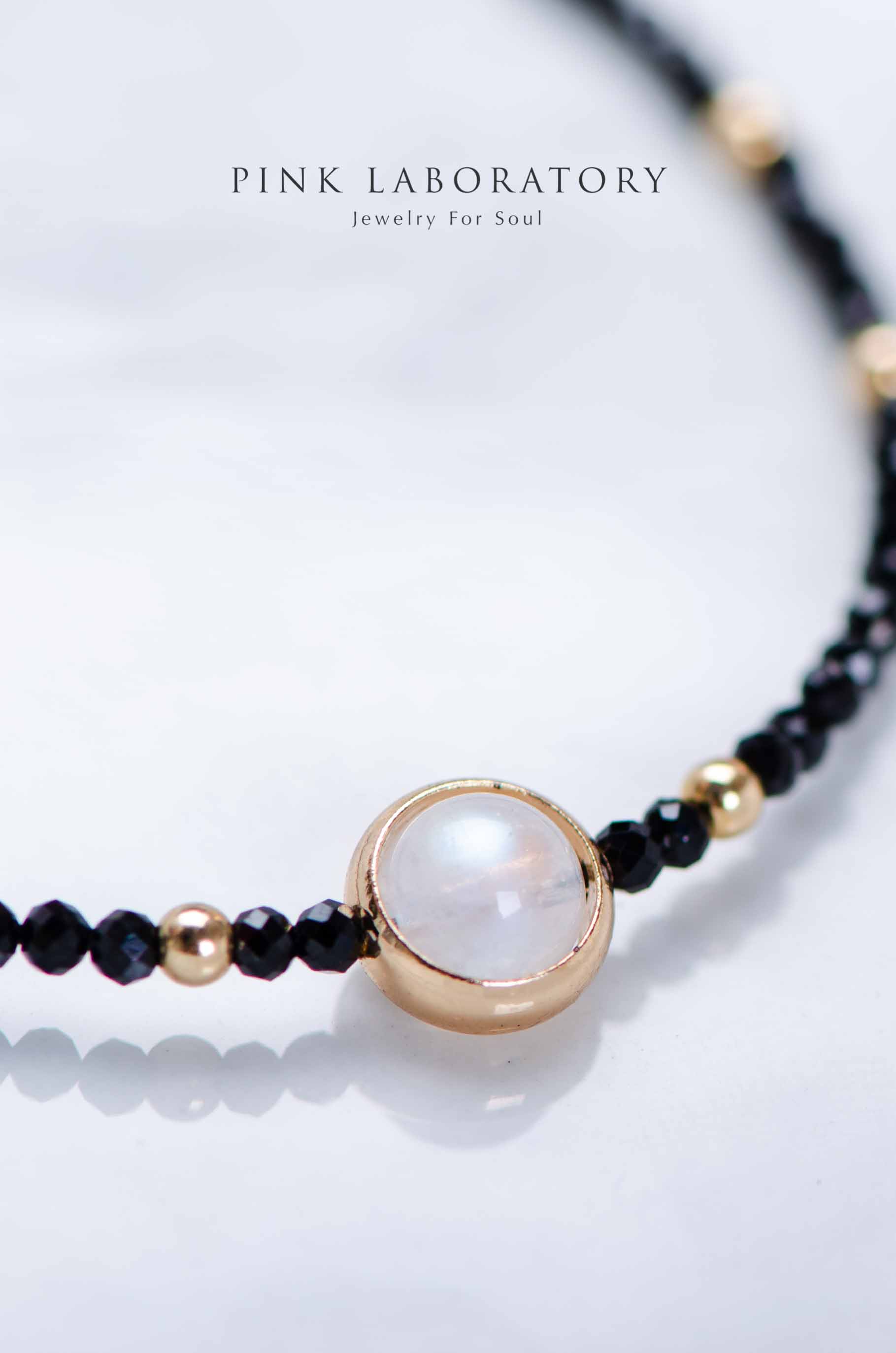 尖晶石月亮石手鏈  | 極細系列